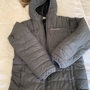 Columbia Gray Boys Jacket